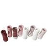 4 Pairs Baby Socks 0-12 Months, Non-Slip Infant Soft Socks for Boys and Girls, Newborn Baby Cute Ankle Socks Spring and Autumn