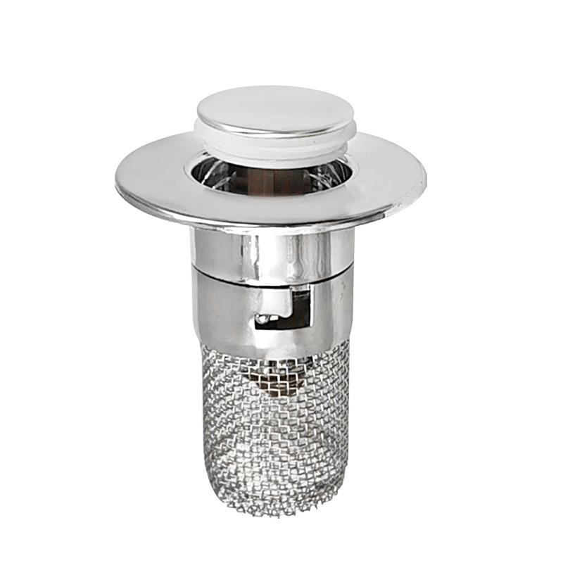 Press Type Bouncing Core Filter Screen Wash Basin Washbasin Leaking Plug Sink Filter Washbasin Plug Deodorant Sewer
