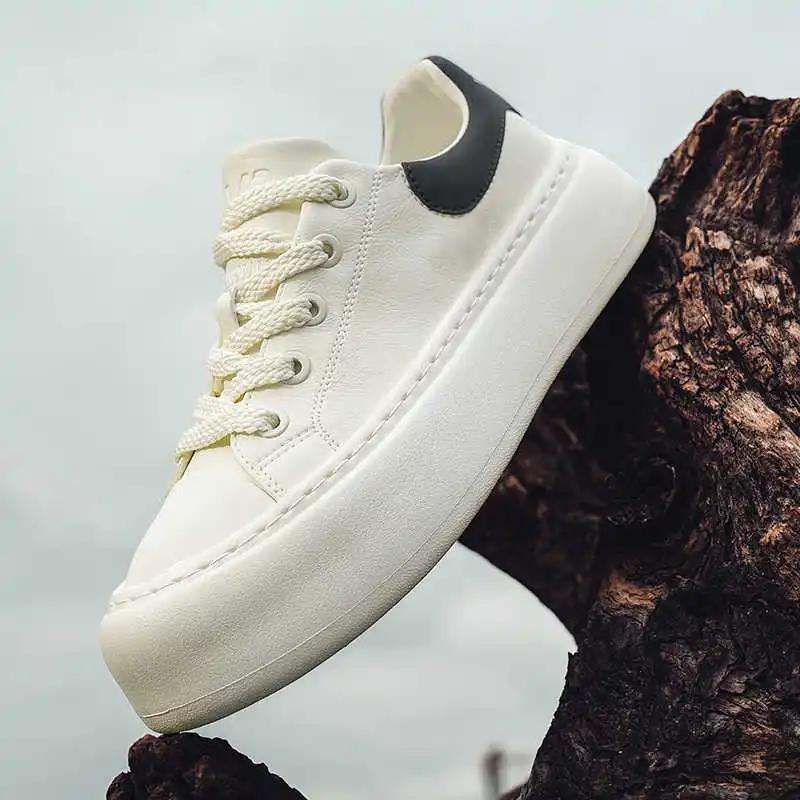 Fashion Flat-heeled Thick-heeled Men's Sapatenos Casual Demi-season Men's Shoes Man Fashion Sneakers Sports Shouse Supplies Mobile