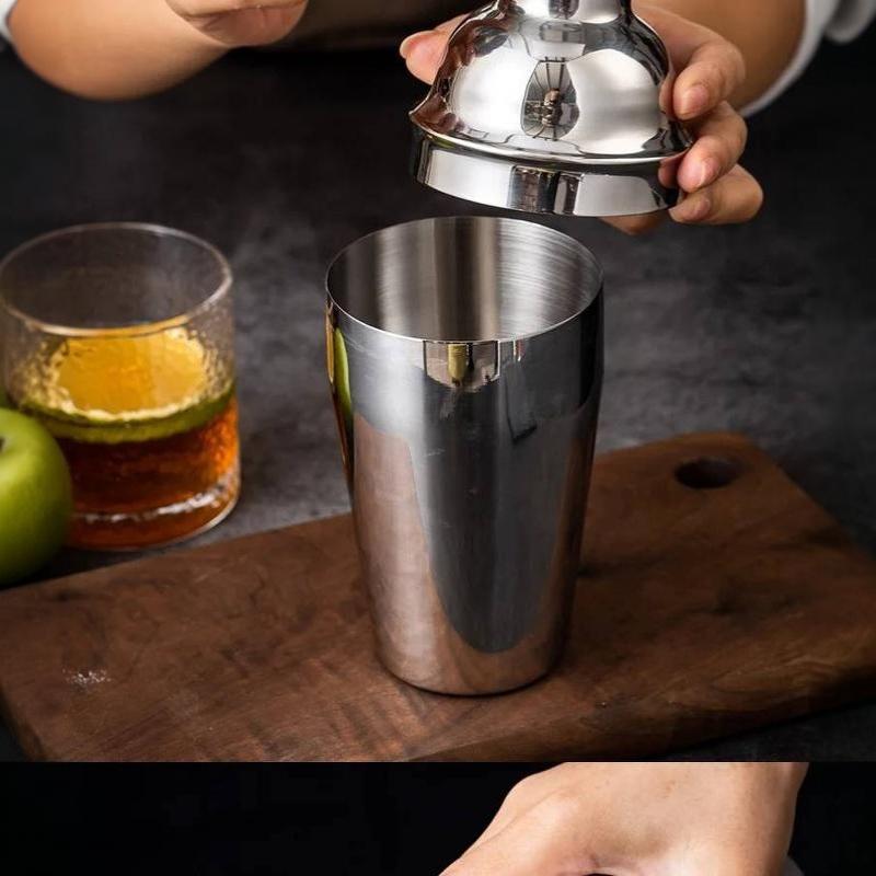 5/6 Peças Coqueteleira de Aço Inoxidável Ferramentas de Bartending Kit de Bartender Coqueteleira Martini Conjunto Misturador de Bebidas Com Bolsa de Armazenamento