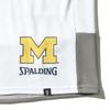 Spalding Practice Pants, Michigan Arch Logo, White, Size M, SMP25027M