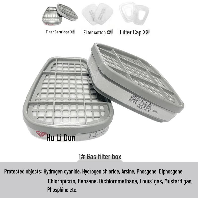

Brangdy Organic Vapor Respirator Filter Kit Universal