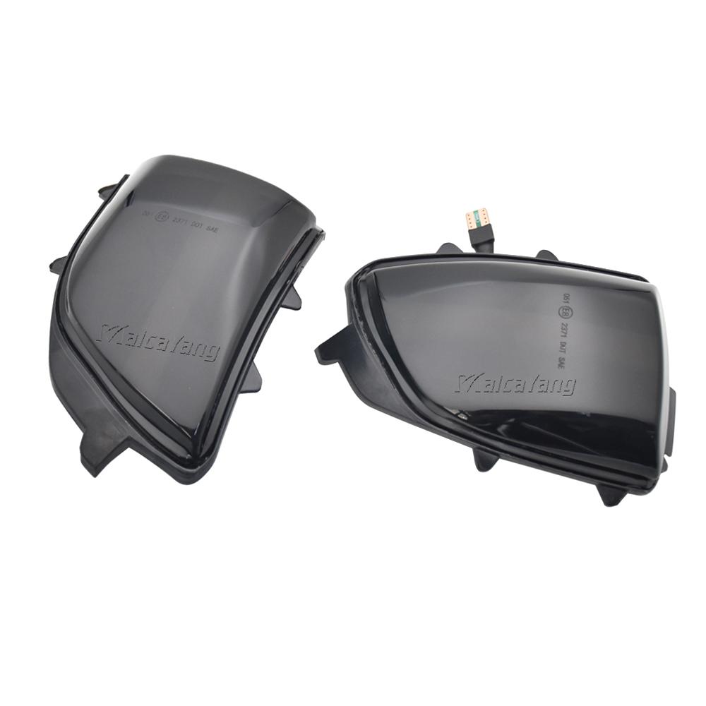 Dynamiczne lusterko boczne ze wskaźnikiem kierunkowskazu, lampa błyskowa 31111813 31111814 dla Volvo XC70 2008-2012 XC90 2007-2014