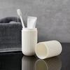 Portable Toothbrush Holder with Toothpaste Storage – Travel Bathroom Cup Case Organizer for Toiletries On-the-Go