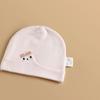 0-3 Months Baby Fetal Cap Print Infants Beanie Cap Windproof Newborn Hats  Autumn