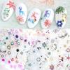 Decorations Xmas Transfer Decals 3D Christmas Nail Stickers Snowflakes