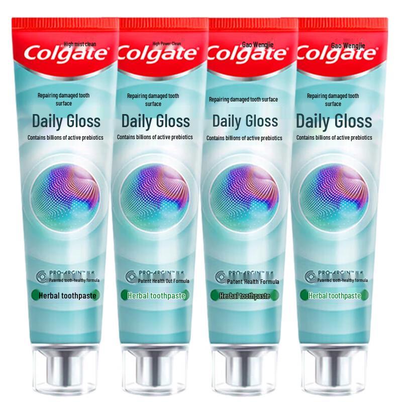 Colgate Daily Luster Healthy Toothpaste 160g (4-Pack)