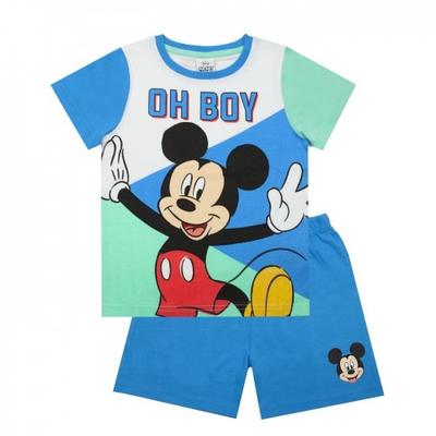 Boys Mickey Mouse Short Pajamas Set