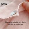 Cat Eye Stone Brooch Cat's Magnetic Button, No Sew Safety Button Pin for Collar Scarf Shirts Sweater, Round Square Love Heart Decorative