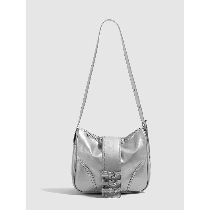 2025 New Korean Version Niche Design Large Capacity Single Shoulder Tote Bag Hot Girl Fashion Commuter Crossbody Bag for Women Trendy