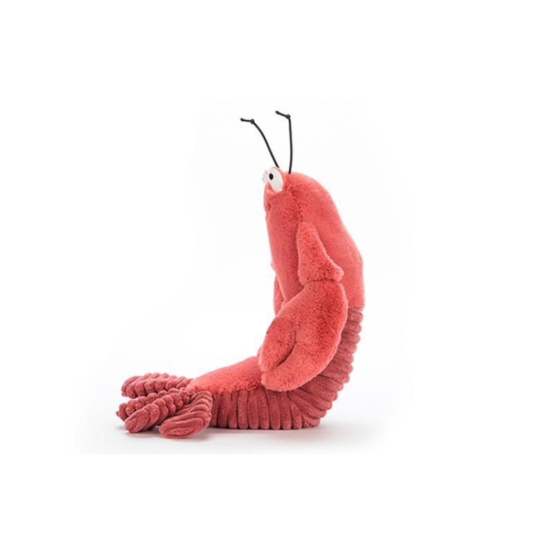 JELLYCAT Ocean Series SHELLS&SCALES Lobster Larry Soothing Red Doll Plush Figure 27cm Height