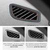 For BMW F30 F32 F34 F35 Made of Alcantara Dashboard Side Air Vent Outlet Trim Frame Performance Sticker Car Interior Accessories