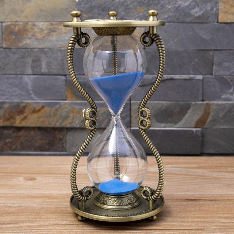 

Винтажные песочные часы Art Craft на 30 минут, металлические настольные часы для домашнего декора, подарок на день рождения, звезда, луна, солнце, декор 30min античная латунь