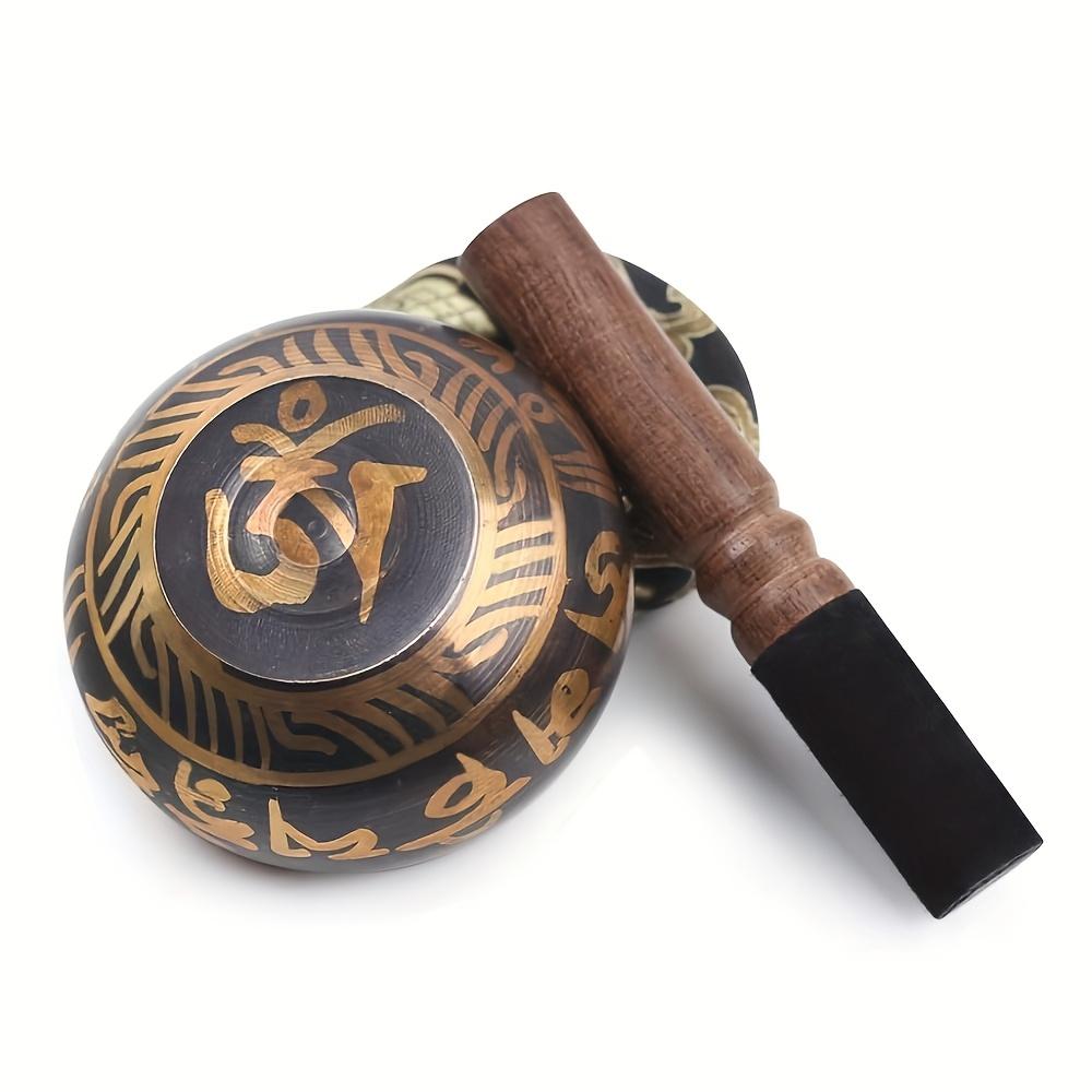 Handmade Tibetan Singing Bowl Set,For Yoga,Meditation,Mindfulness,Chakra Balancing And Healing,Sound Therapy Instrument