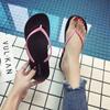 Fashion Flip-flops Female Students Korean Version Outer Wear Fashion Flat Bottom Non-slip Splint Sandals Clip-on Beach Slippers Sandals
