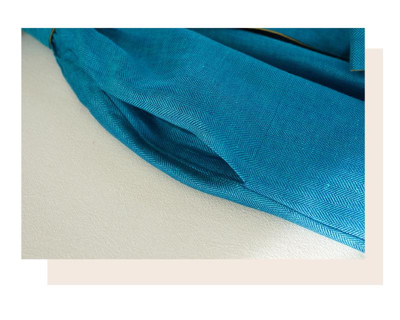 Artistic Ethnic Style Cotton-Linen Dress, Summer 2026 Edition