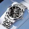 WOLIX Stylish Waterproof Couple's Quartz Watch with Stainless Steel and Calendar for Men & Women - Douyin Hot Seller
