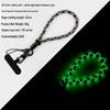 Luminous Adjustable Wrist Strap & Detachable Phone Clip Lanyard for Camera, Drone, and Keys