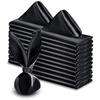 High-End Satin Napkin - Folded Flower Design for Hotels and Weddings