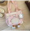 Schoolbag New High-value Japanese Ins Fresh and Sweet Candy-colored Backpack, Lightweight and Large-capacity Backpack for Junior and Senior High 
