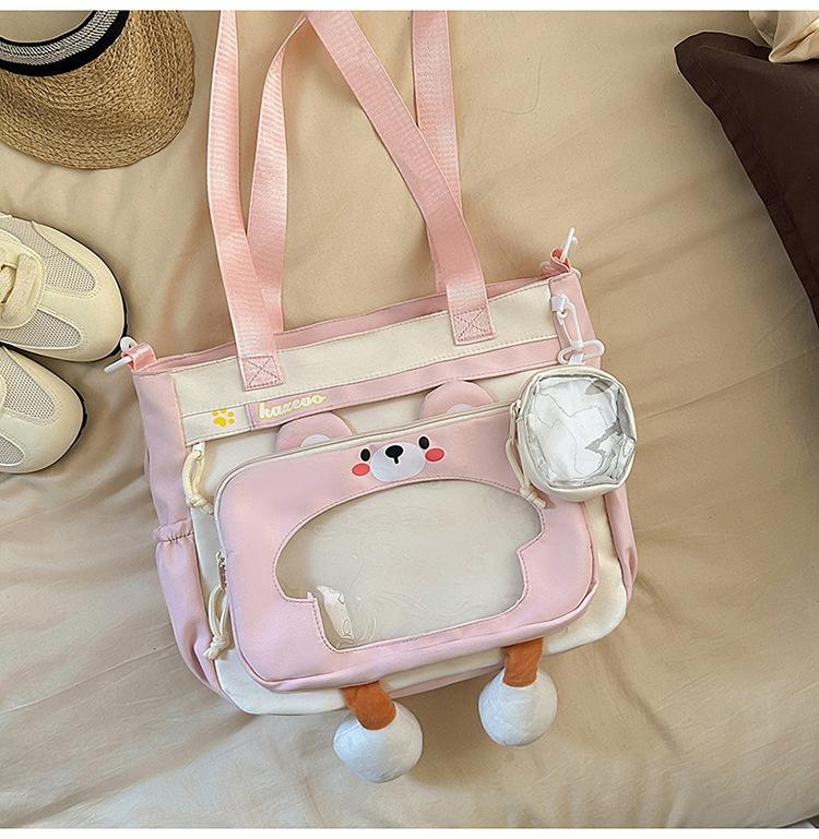 Schoolbag New High-value Japanese Ins Fresh and Sweet Candy-colored Backpack, Lightweight and Large-capacity Backpack for Junior and Senior High