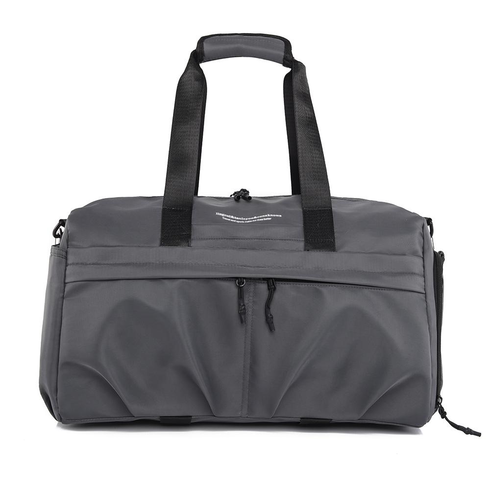 

Сумочка для коротких відстаней Чоловіча дорожня сумка Спортивна сумка для фітнесу великої місткості Жіноча сумка через плече Сумка для зберігання Small сірий
