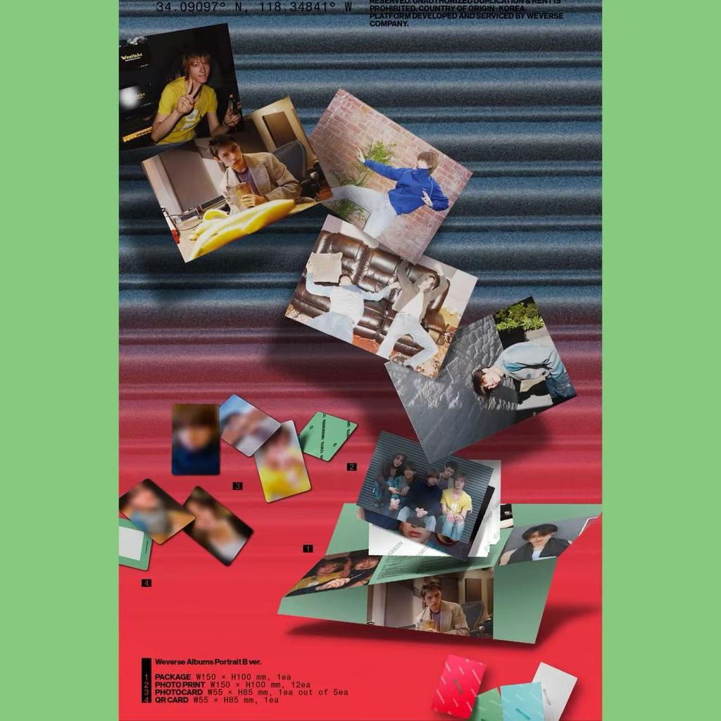 Cortis 2nd EP Album [GREENGREEN] (Weverse Albums Ver.)(Pre Order 30 Days)