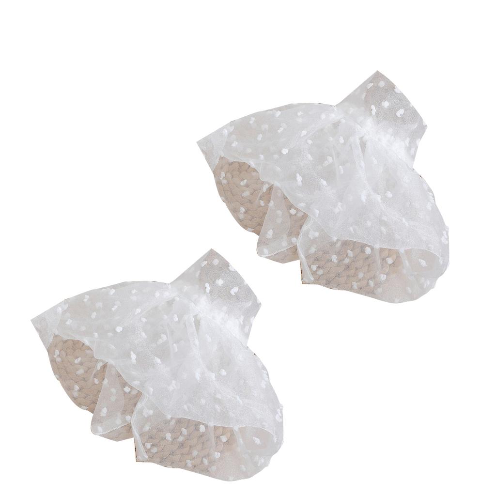 Sheer Flared Cuff Sleeves Comfortable Decorative Arm Sleeves Wrist Cuffs Extension For Women Girl Fashion Accessories
