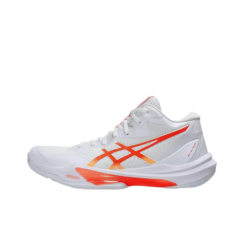 Asics SKY ELITE FF MT 3 Women Volleyball Shoes White Red 1052A076-104