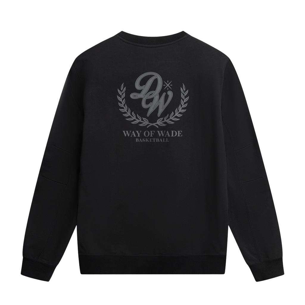 Li Ning Wade Serie Rundhals Besticktes Buchstabenlogo Sweatshirt Herren sweatshirt AWDW013-1