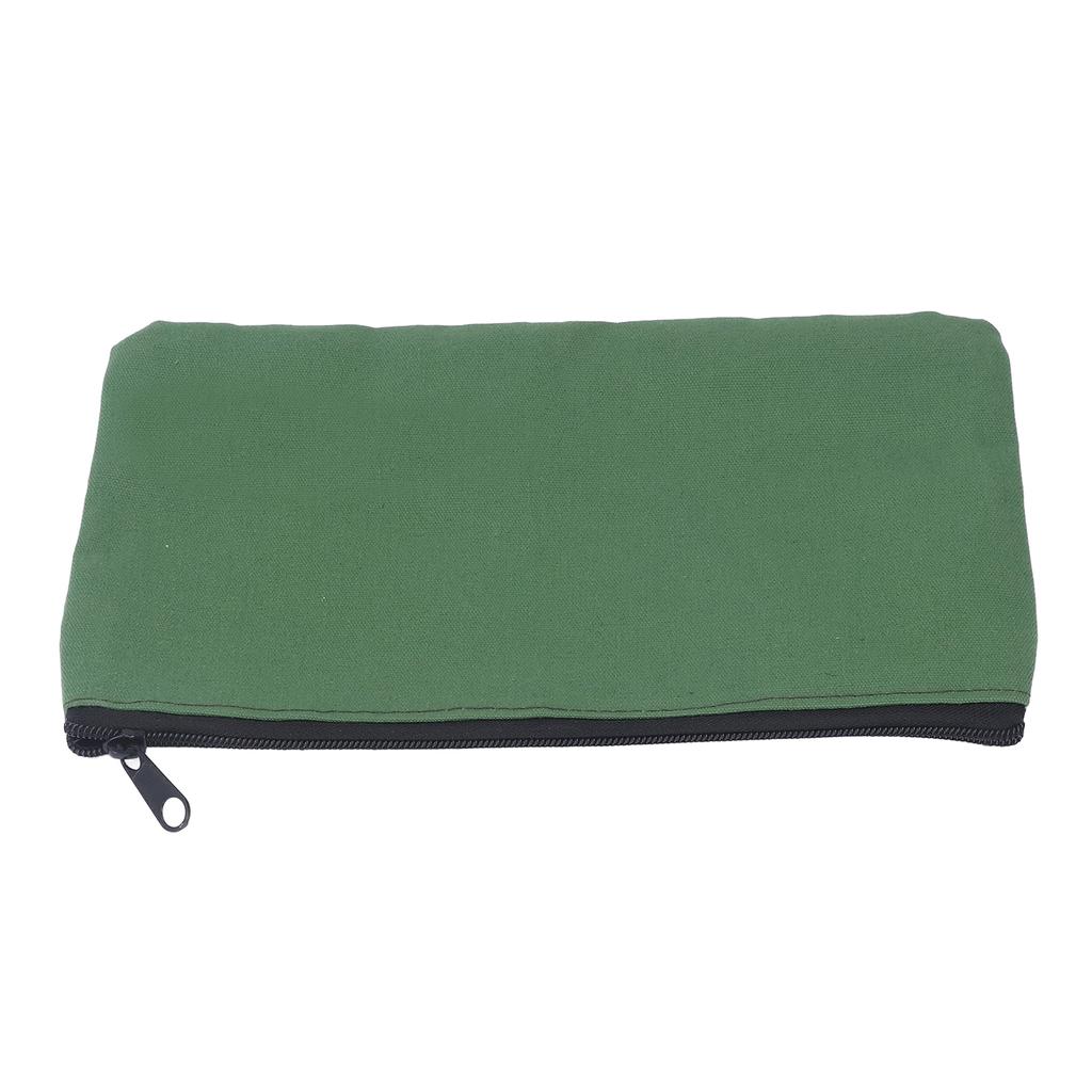 Werkzeugtasche Armeegrün Canvas Tragbar Multifunktional Schwerlast Handtasche für Schraubenschlüssel Schraubendreher Nagel