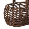 Hand Basket Made of Woven Rattan, Woven, Birthday Gift, Light
