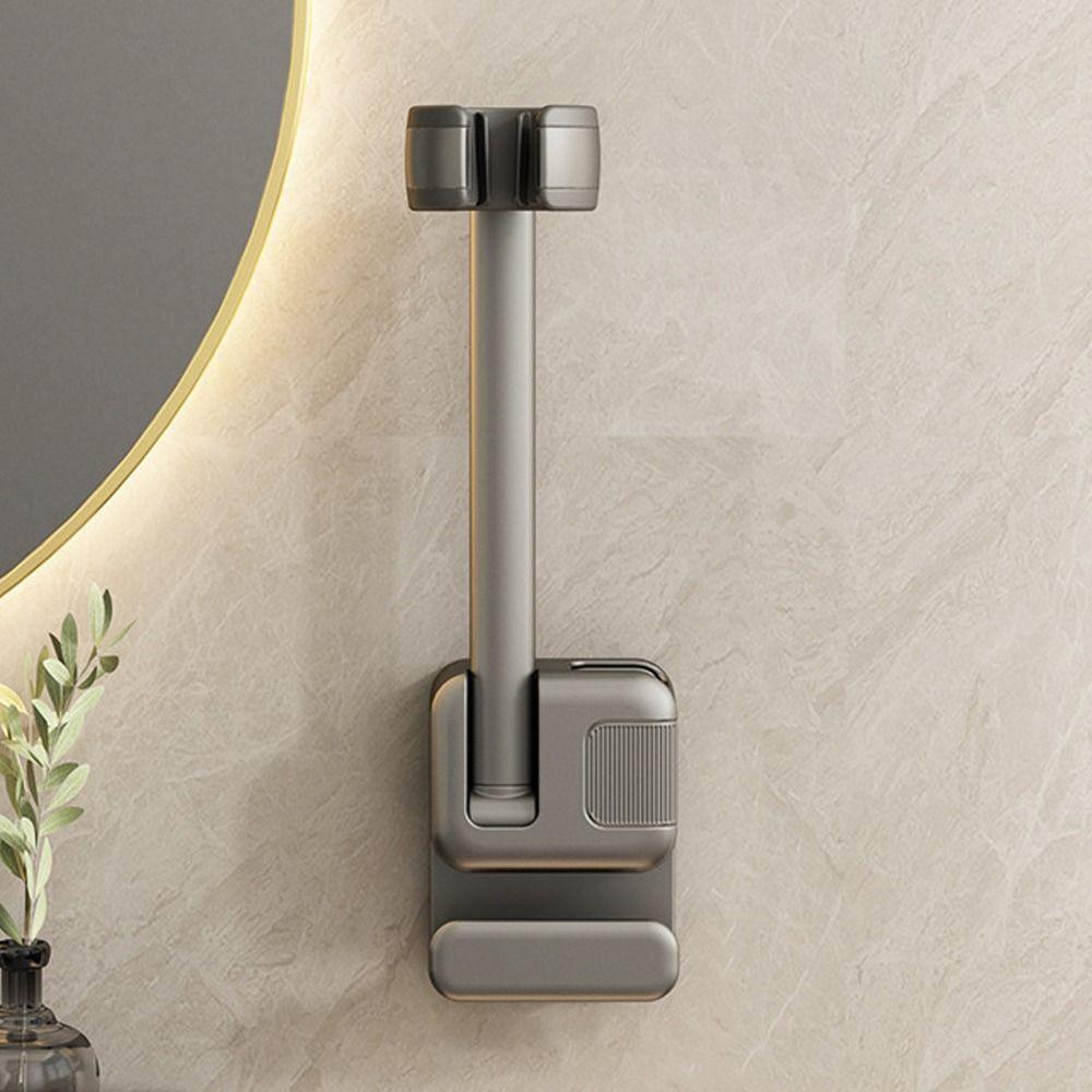 Rotating Hair Dryer Holder Wall Mount Hairdryer Shelf Hairdryer Stand Hair Styling Tools