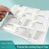 Customizable Tear-Off No-Residue Food Sample Stickers for Kitchens & Canteens