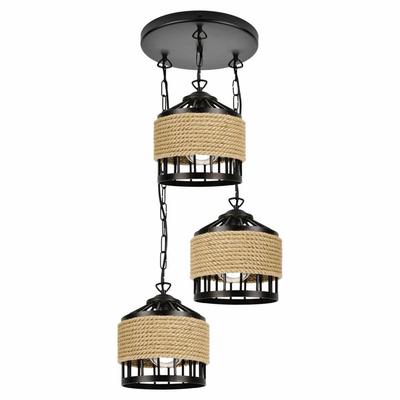 Colosseum 3 Pendant Lamp Black