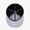 New Era New York Yankees Basic Fitted Cap Black White 11591127