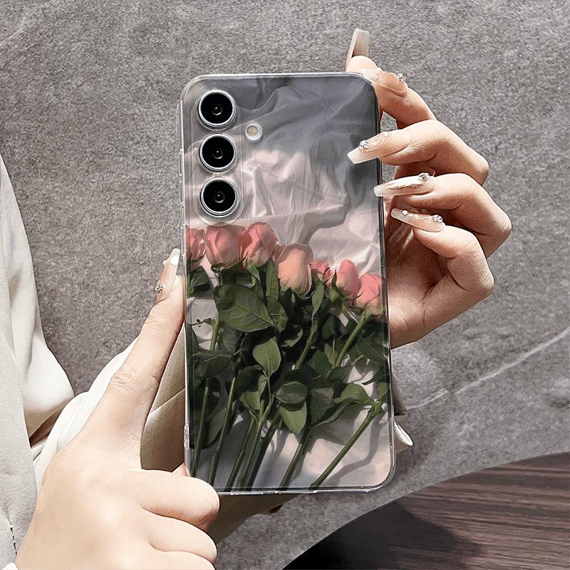 

Transparent phone case, suitable for Samsung Galaxy S22, S23, S24, S25, FE Ultra Plus, A56, A36 and other models. Galaxy S25