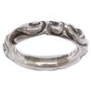 Chrome Hearts 925 1994 Scroll Band Ring ring SilverUsed