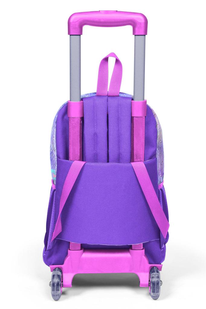 Coral High Kids Roz Violet Fashion Girl Model Troler Troler Rucsac școlar 23955
