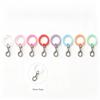Silicone Umbrella Handle Rings Waterproof Long-Lasting 5/10 Pcs with Lobster Clasp for Daily Office Commuting Use