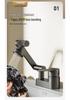 Double-Hole Bathroom Sink Faucet with Hot/Cold Mixer Valve for Washbasin - Traditional Three-Hole Design