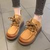 Women Boots Retro Lace Up Ankle Boots  Autumn New Round Toe Women Shoes Versatile Soft Sole Comfort Causal Shoes Botas Mujer