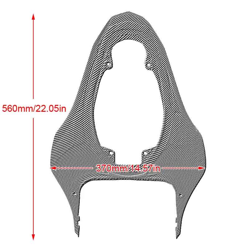 Fit For KAWASAKI Z900 ZR900 2017-2024 Motorcycle Upper Rear Seat Fairing Cover Duck Tail Panel Guard Fairing Cowl Seat Fairings