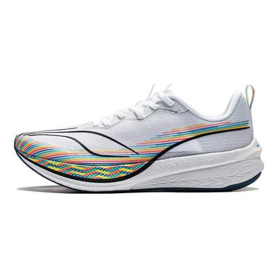 Li Ning Red Rabbit 6 Pro Zapatillas de Running de Caña Baja Transpirables Resistentes al Desgaste con Amortiguación Zapatillas de Running para Mujer Estándar-Blanco ARMT014-16
