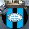 Atletico Belgrano Crest Round Rug for Livingroom,Bedroom, Palyroom, Chair Rug, Area rug, Circle Carpet, Large Size Fan Christmas gift