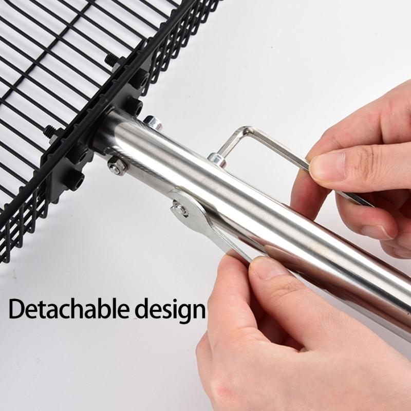 Große Hühnerkot-Schaufeln Metallschaufeln Für Geflügelstreuwanne Hohlkot-Sieb Tiefe Schaufel Einstreuwanne Reiniger