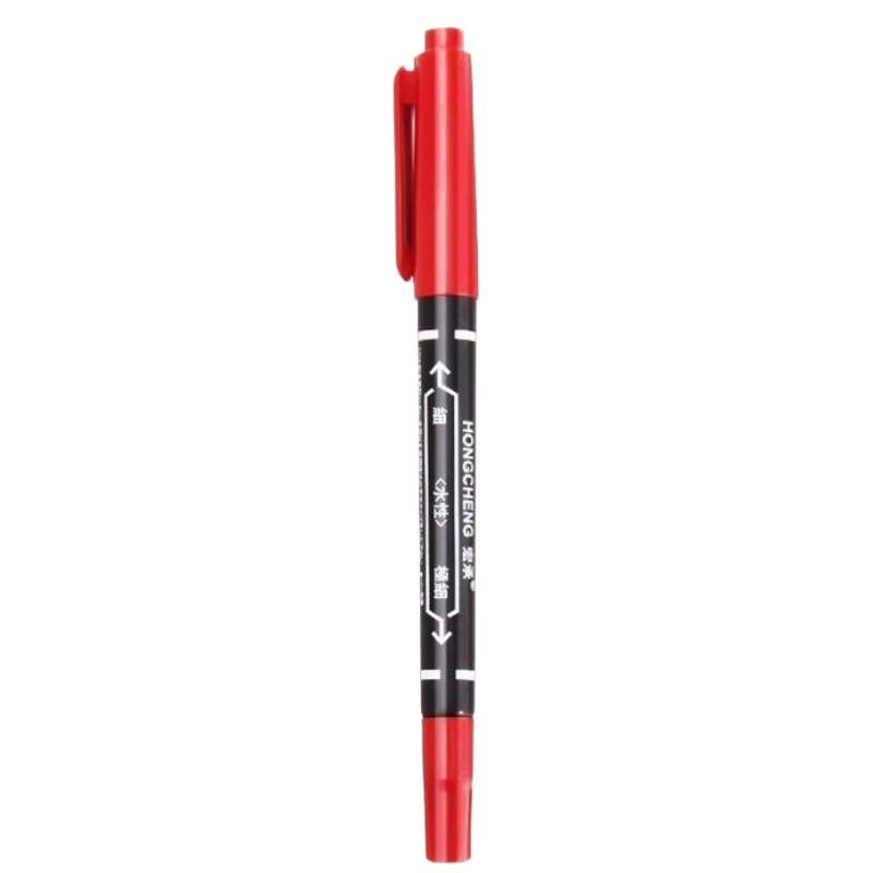 Dual Tip Art Markers, Fine & Broad Point Black Ink Pens, Water-Based Quick-Dry For Drawing, Sketching, Marking
