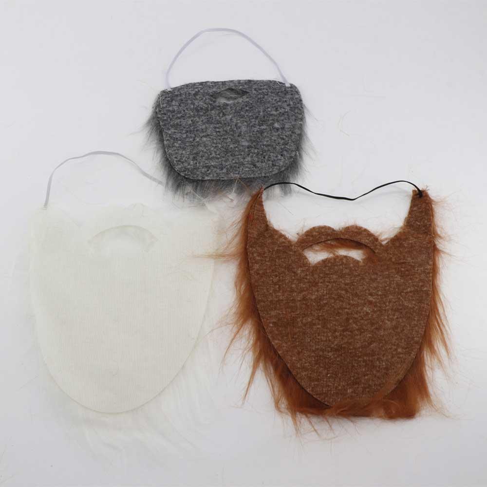 

Artificia Halloween Fake Mustache Realistic Realistic Fake Beard Costume Christmas Party чёрный