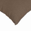 Sofa Cushions 2 pcs Brown 60 x 60 cm Fabric