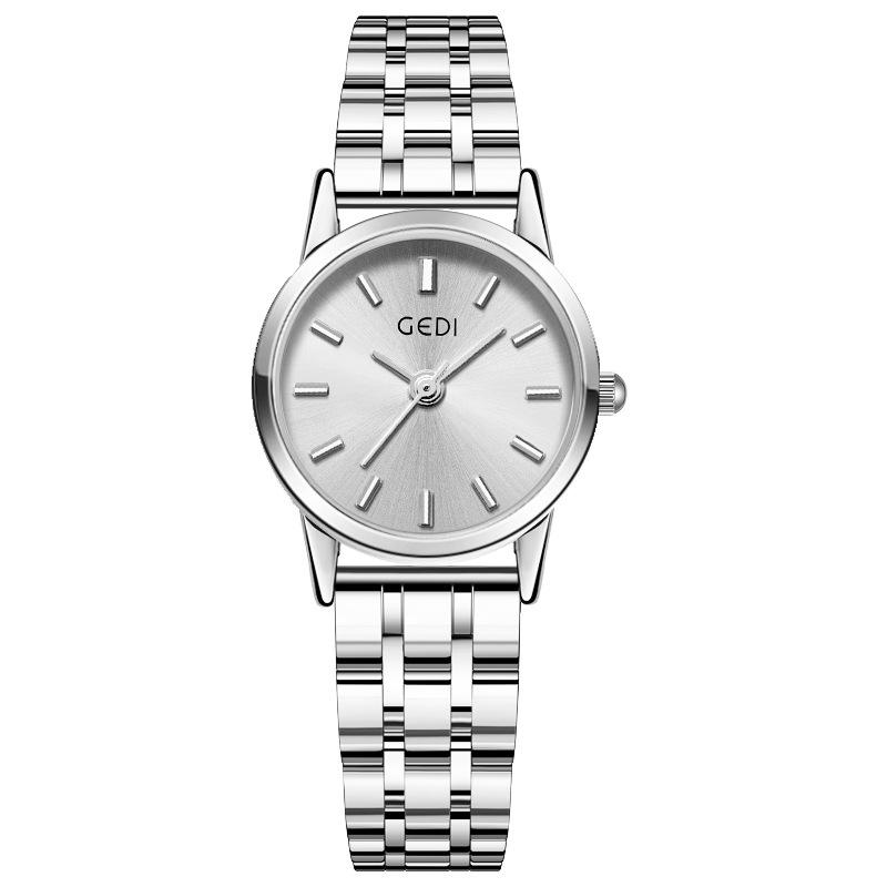 Watch Simple Temperament Steel Belt Watch Waterproof Exquisite Fashion Wind Ladies Quartz Watch